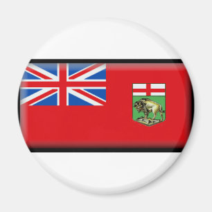 Manitoba Flag Magnet
