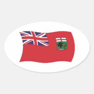 Manitoba Flag Sticker