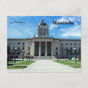 Manitoba Legislative Building Manitoba Canada Postcard