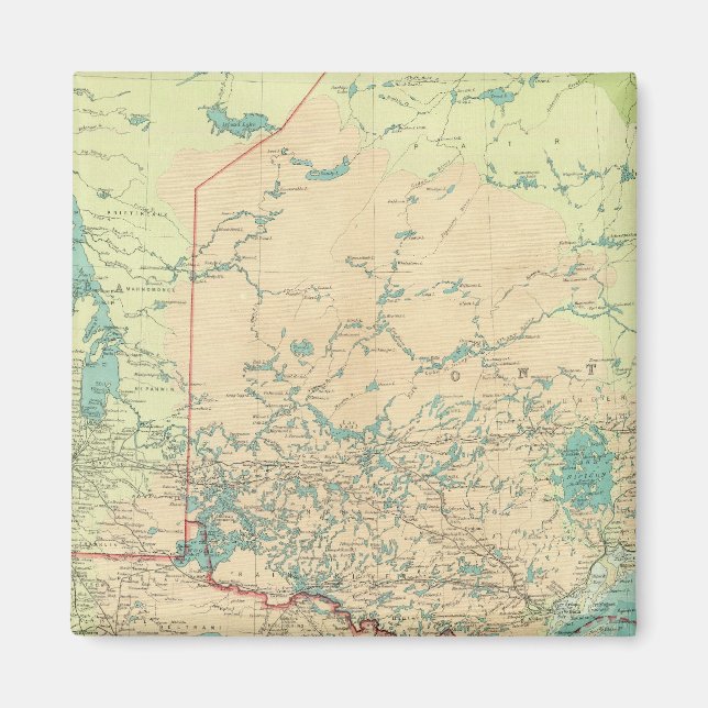 Manitoba & Northwest Ontario Magnet (Front)