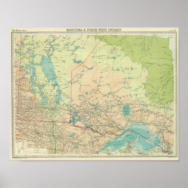 Manitoba & Northwest Ontario Poster (Front)