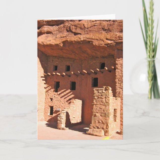 Manitou Cliff Dwellings Postcard (Front)