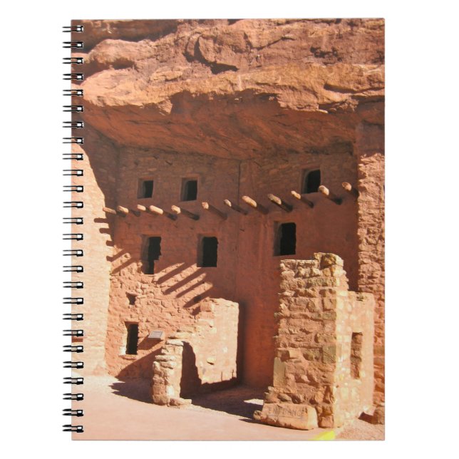 Manitou Cliff Dwellings Spiral Notebook (Front)