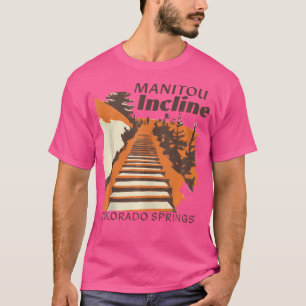 Manitou Incline Colorado Challenging Hiking Trail T-Shirt