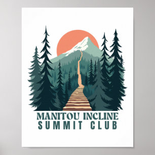 Manitou Incline Summit Club1 Poster