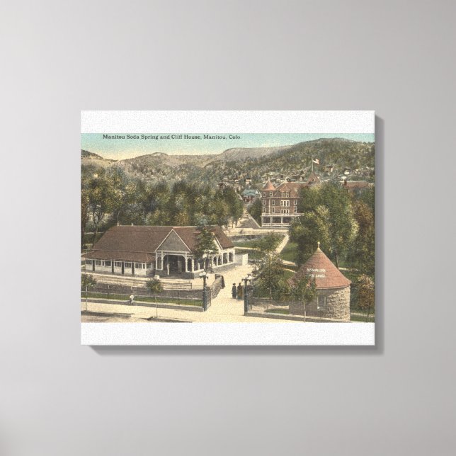 Manitou Springs, CO 2 Canvas Print (Front)