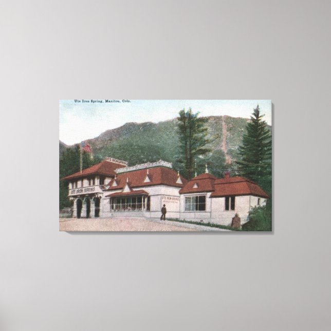 Manitou Springs, CO 3 Canvas Print (Front)
