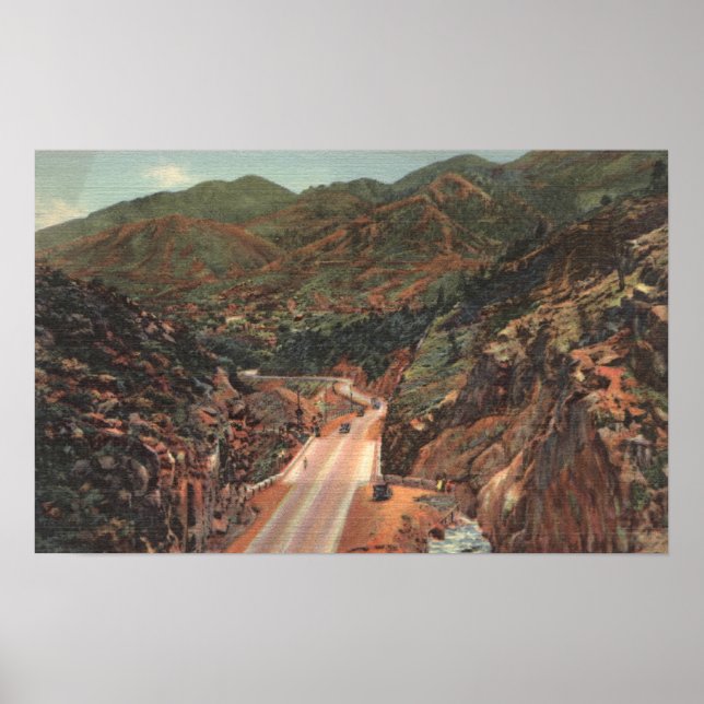 Manitou Springs, CO Poster (Front)