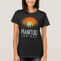 Manitou Springs Colorado CO Retro Style Vintage