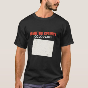 Manitou Springs Colorado USA State America Travel T-Shirt