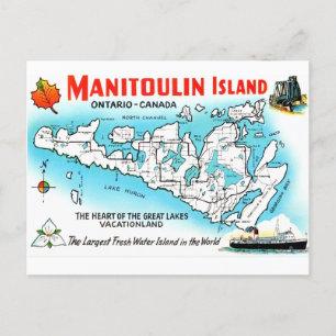 Manitoulin Island Canada Postcard