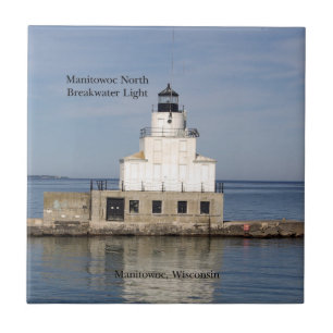 Manitowoc North Breakwater Light tile