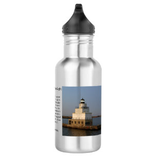 Manitowoc North Breakwater Light water bottle