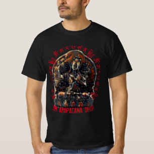 Manjushri Bodhisattva Tibetan Buddhist mantra T-Shirt