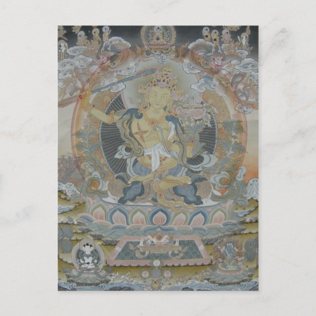 Manjushri Postcard (Front)