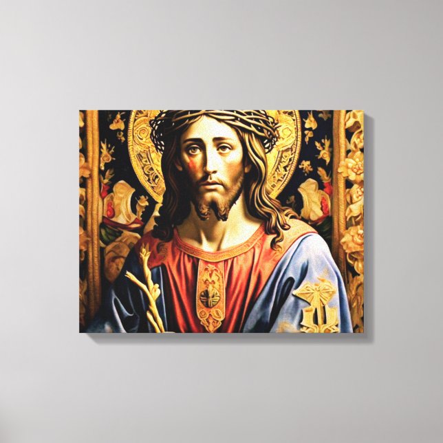 Mankind"s Redeemer Livet Canvas Print (Front)