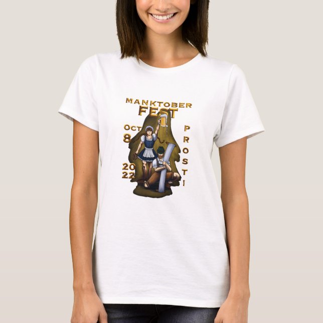 Manktoberfest vector T-Shirt (Front)