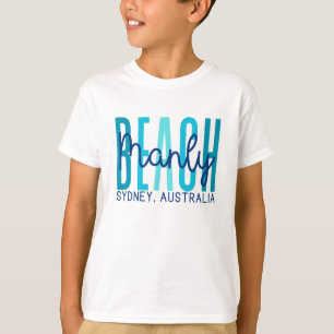 Manly Beach Sydney Australia (Ocean) T-Shirt