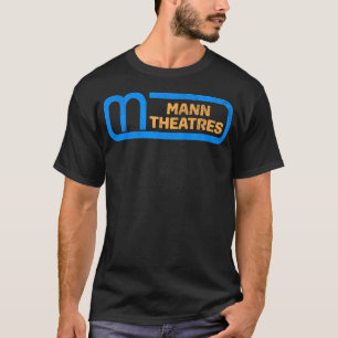 Mann Theatre Classic 80S California Movie Theater T-Shirt