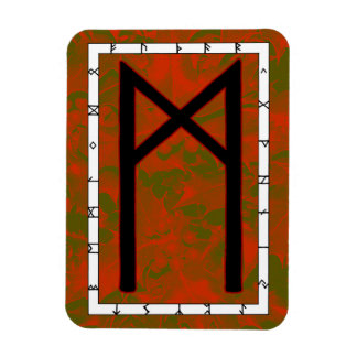 Mannaz Viking Rune Magnet - Humanity!