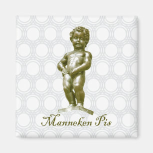 Manneken Pis, Belgium Brussel  Bruxelles Brusselle Magnet