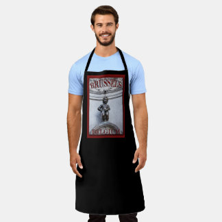 Mannekin Pis in Brussels Apron