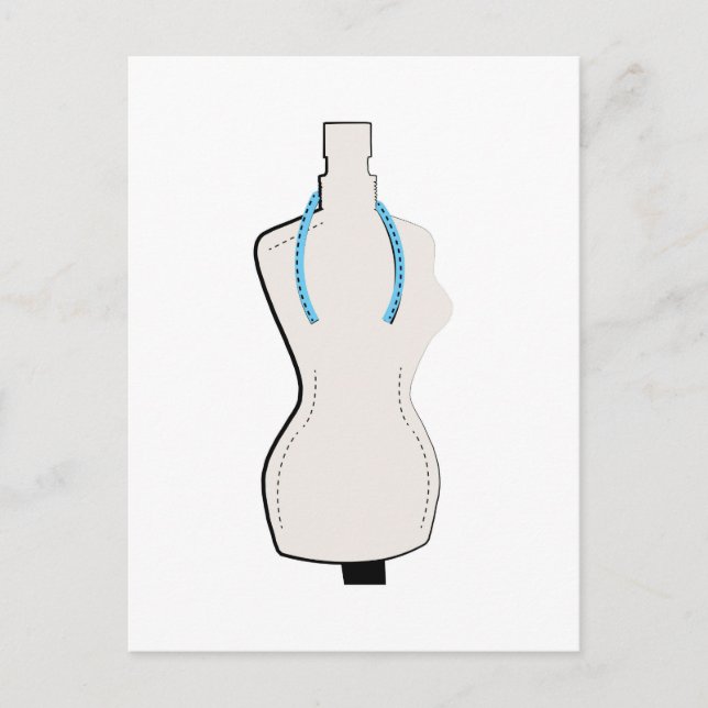 Mannequin Base Postcard (Front)