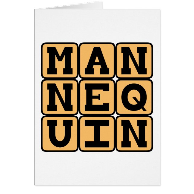 Mannequin, Fashion Dummy (Front)