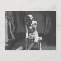 Mannequin with leg and arm removed