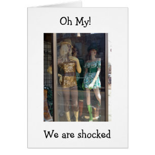 "MANNEQUINS ARE SHOCKED THAT YOU ARE "40!"