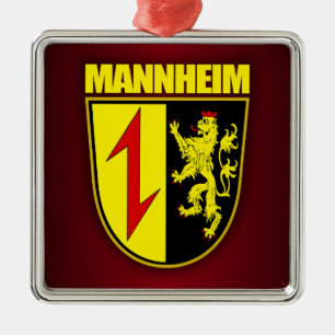 Mannheim Metal Tree Decoration