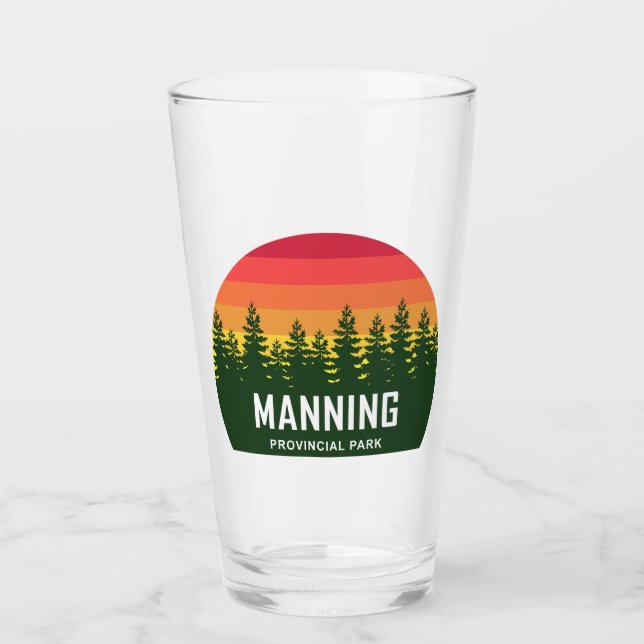 Manning Provincial Park Glass (Front)