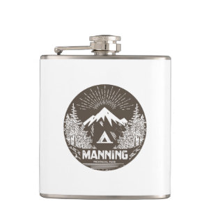 Manning Provincial Park Hip Flask