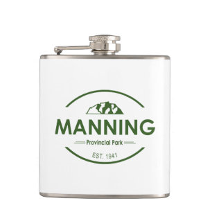Manning Provincial Park Hip Flask