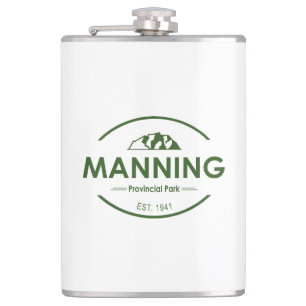 Manning Provincial Park Hip Flask