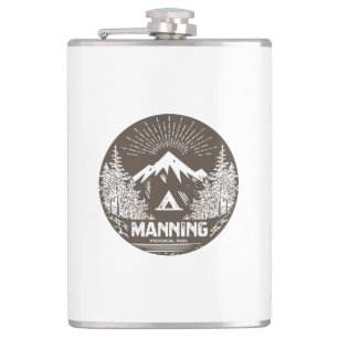 Manning Provincial Park Hip Flask