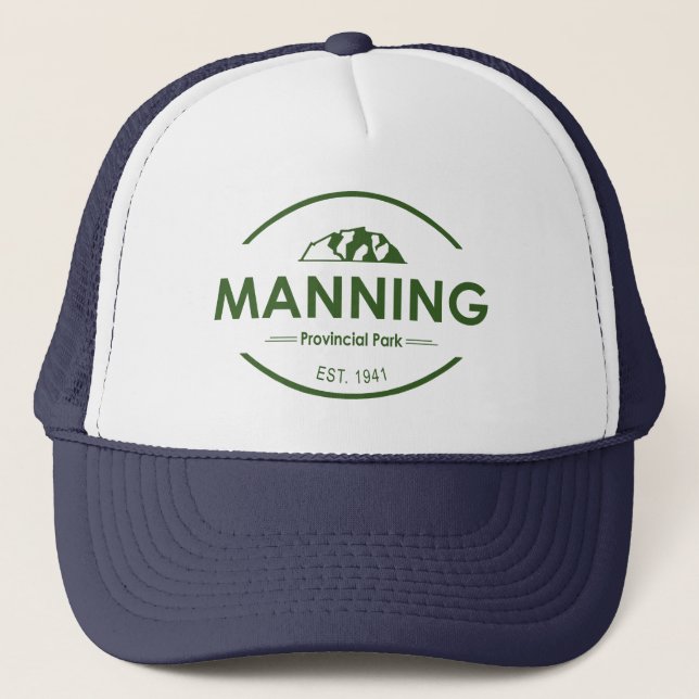 Manning Provincial Park Trucker Hat (Front)