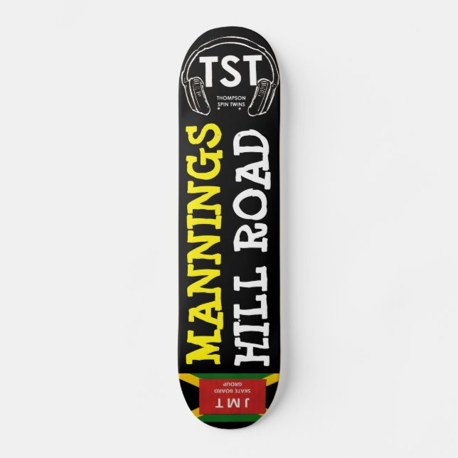 MANNINGS HILL ROAD Skateboard (Front)