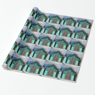 Mano Juan village in Saona Domenican Republic Wrapping Paper