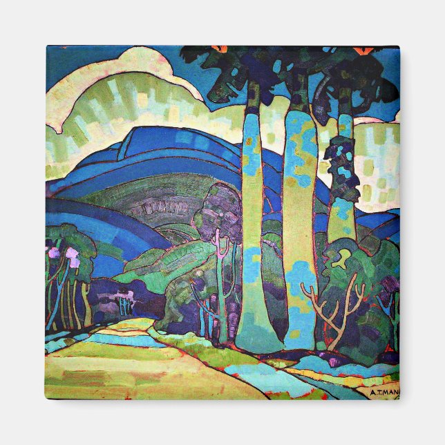 Manookian - Hawaiian Landscape Magnet (Front)