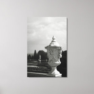 Manor Gardens Beautiful Urn Canvas Print