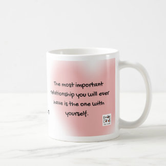 #ManoSays - Witty Line on Self Love - Coffee Mug