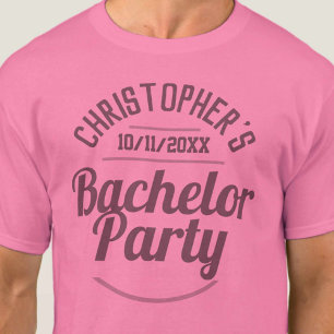Man's Bachelor Party T-Shirt