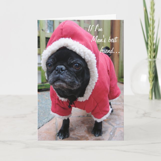 Man's Best Friend Card (Front)