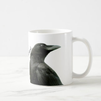 Man's Best Friend Crow Mug