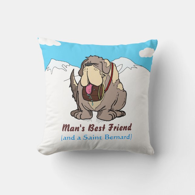 Man's Best Friend Cushion (Front)