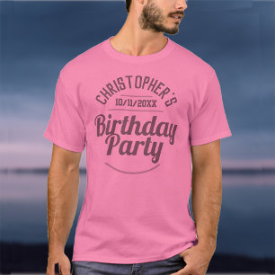 Man's Celebration of a Birthday T-Shirt