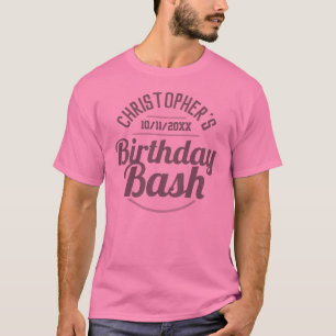 Man's Celebration of a Birthday T-Shirt