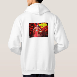 mans hoodie. Happy Chinese New Year. panda/man Hoodie