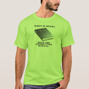 Man's Instruction Manual T-Shirt